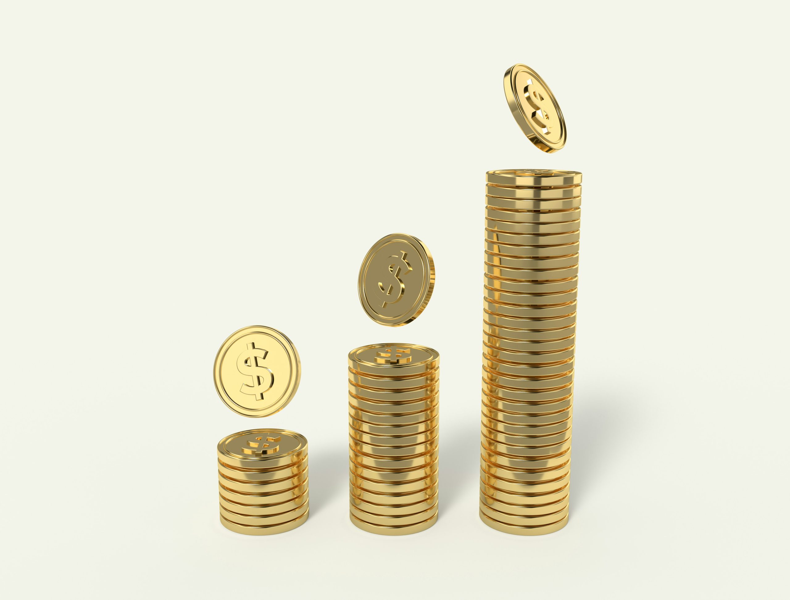 A magnifying glass highlighting small, diverse coins or tokens, symbolizing how PAMM accounts lower barriers and provide fractional access to high-yield assets.
